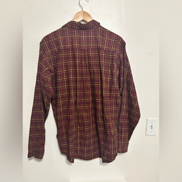 Patagonia Size medium Plaid Organic Cotton Outdoor Button Down Shirt - Picture 2 of 5